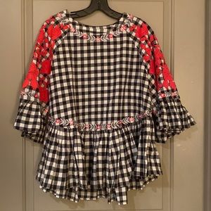 Over sized peplum top from Anthro